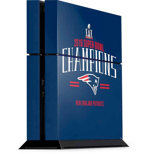 NFL 2016 Super Bowl LI Champions New England Patriots PlayStation PS4 Skins