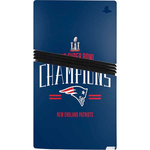 NFL 2016 Super Bowl LI Champions New England Patriots PS5 Pro Bundle Skin