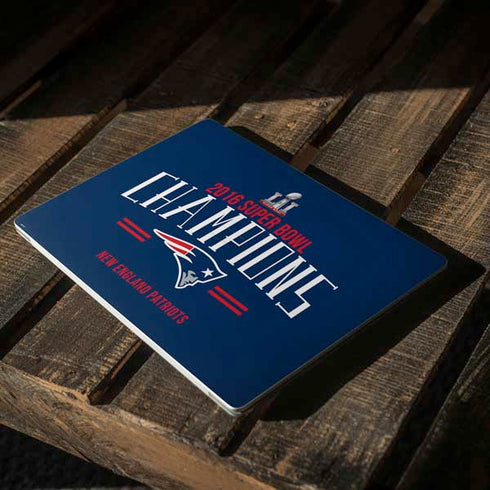 NFL 2016 Super Bowl LI Champions New England Patriots Surface Laptop 3 13.5in Skin