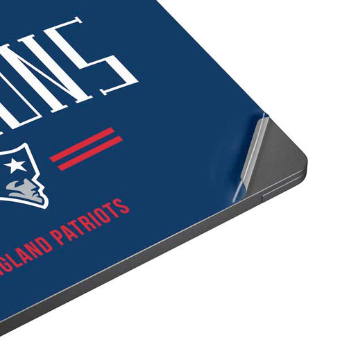 NFL 2016 Super Bowl LI Champions New England Patriots Surface Laptop 7 15in Skin