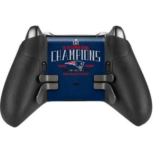 NFL 2016 Super Bowl LI Champions New England Patriots Xbox Elite Wireless Controller Series 2 Skin