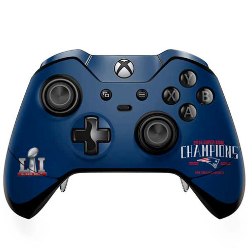 NFL 2016 Super Bowl LI Champions New England Patriots Xbox One Elite Controller Skin