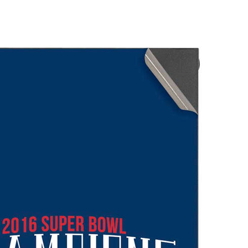 NFL 2016 Super Bowl LI Champions New England Patriots XBox Series X Digital Edition Console Skin