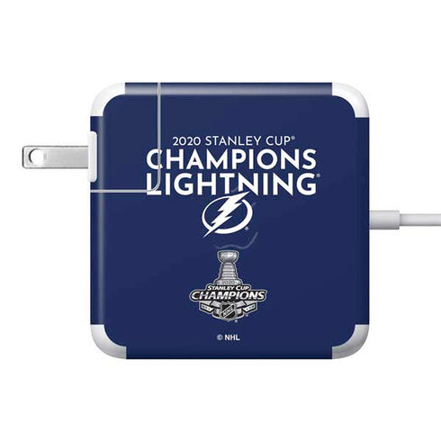 NHL 2020 Stanley Cup Champions Lightning 85W Power Adapter (15 and 17 inch MacBook Pro Charger) Skin