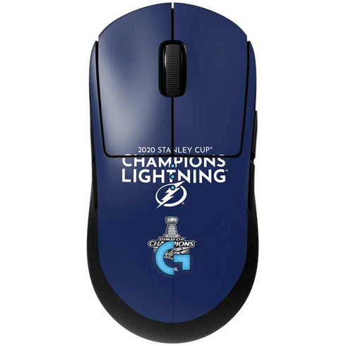 NHL 2020 Stanley Cup Champions Lightning G Pro Wireless Gaming Mouse Skin
