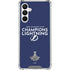 NHL 2020 Stanley Cup Champions Lightning Galaxy A16 5G Clear Case
