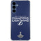 NHL 2020 Stanley Cup Champions Lightning Galaxy A55 5G Clear Case