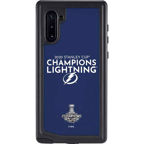 NHL 2020 Stanley Cup Champions Lightning Galaxy Cases
