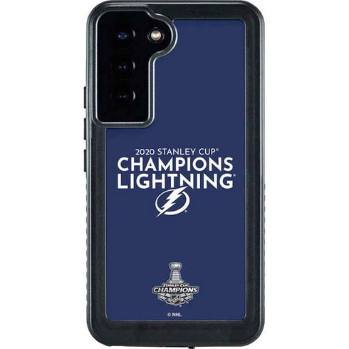 NHL 2020 Stanley Cup Champions Lightning Galaxy S24 Plus Waterproof Case