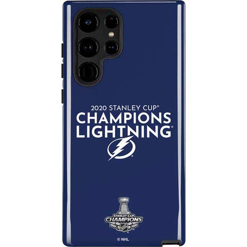 NHL 2020 Stanley Cup Champions Lightning Galaxy S25 Ultra Impact Case