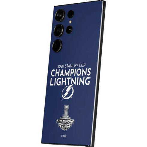 NHL 2020 Stanley Cup Champions Lightning Galaxy S25 Ultra Skin
