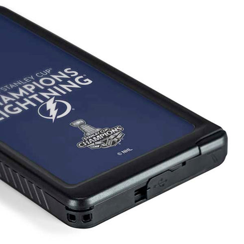 NHL 2020 Stanley Cup Champions Lightning Galaxy S24 Ultra Waterproof Case