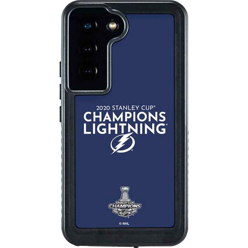 NHL 2020 Stanley Cup Champions Lightning Galaxy S24 Waterproof Case