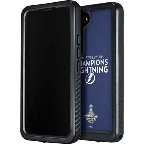 NHL 2020 Stanley Cup Champions Lightning Galaxy S24 Waterproof Case