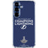 NHL 2020 Stanley Cup Champions Lightning Galaxy S25 Plus Clear Case