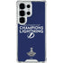 NHL 2020 Stanley Cup Champions Lightning Galaxy S25 Ultra Clear Case