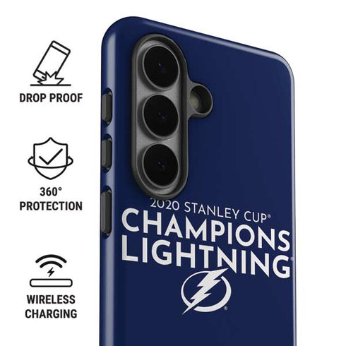 NHL 2020 Stanley Cup Champions Lightning Galaxy S26 Plus Impact Case