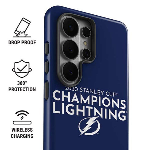 NHL 2020 Stanley Cup Champions Lightning Galaxy S26 Ultra Impact Case