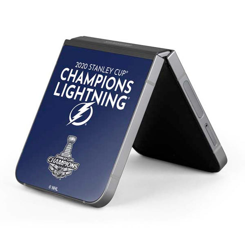NHL 2020 Stanley Cup Champions Lightning Galaxy Z Flip6 Skin