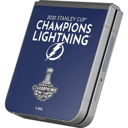 NHL 2020 Stanley Cup Champions Lightning Galaxy Z Flip6 Skin