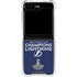 NHL 2020 Stanley Cup Champions Lightning Galaxy Z Flip6 Clear Case