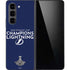 NHL 2020 Stanley Cup Champions Lightning Galaxy Z Fold5 5G Skin