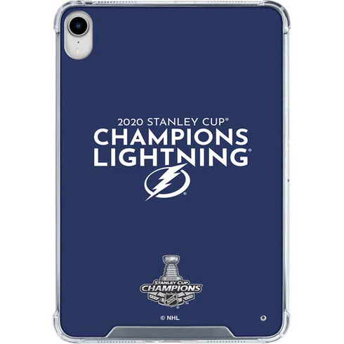 NHL 2020 Stanley Cup Champions Lightning iPad 11th Gen (2025) Clear Case
