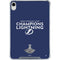 NHL 2020 Stanley Cup Champions Lightning iPad 11th Gen (2025) Clear Case