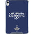 NHL 2020 Stanley Cup Champions Lightning iPad 11th Gen (2025) Clear Case