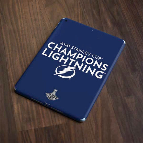 NHL 2020 Stanley Cup Champions Lightning Apple iPad Skin