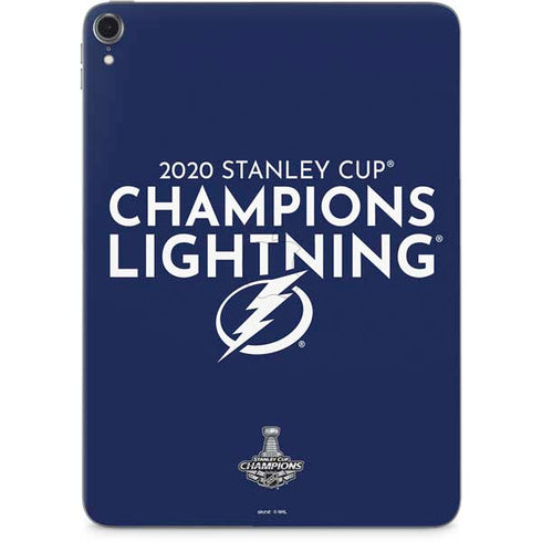 NHL 2020 Stanley Cup Champions Lightning Apple iPad Pro Skin