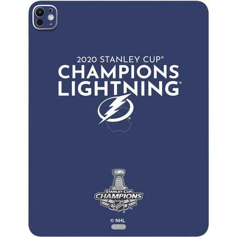 NHL 2020 Stanley Cup Champions Lightning iPad Pro 13in M4 (2024) Skin