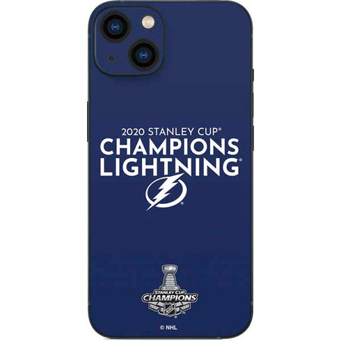 NHL 2020 Stanley Cup Champions Lightning iPhone Skins