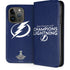 NHL 2020 Stanley Cup Champions Lightning iPhone 15 Pro Folio Case