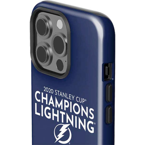 NHL 2020 Stanley Cup Champions Lightning iPhone 15 Pro Impact Case