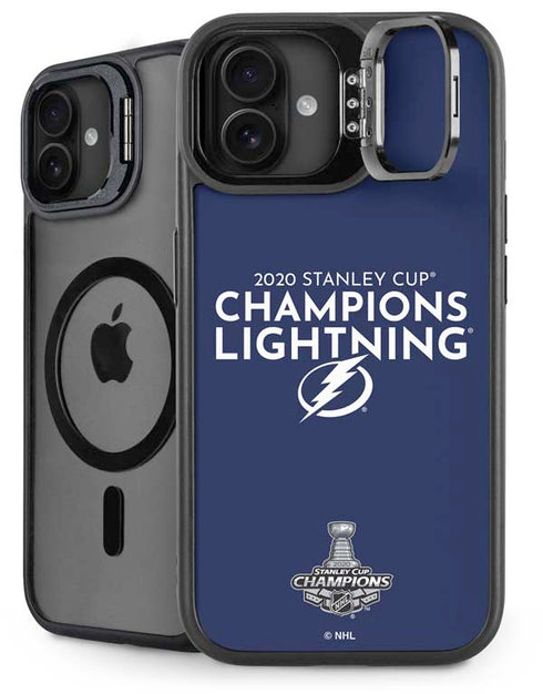 NHL 2020 Stanley Cup Champions Lightning iPhone 16 Plus Kickstand Case