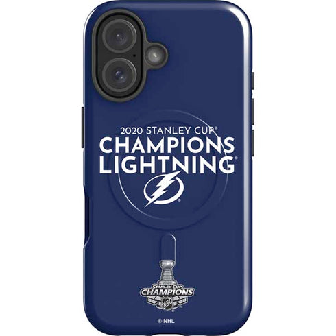 NHL 2020 Stanley Cup Champions Lightning iPhone 16 Plus Magsafe Impact Case