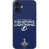 NHL 2020 Stanley Cup Champions Lightning iPhone 16 Plus Skin