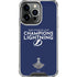NHL 2020 Stanley Cup Champions Lightning iPhone 16 Pro Max Clear Case