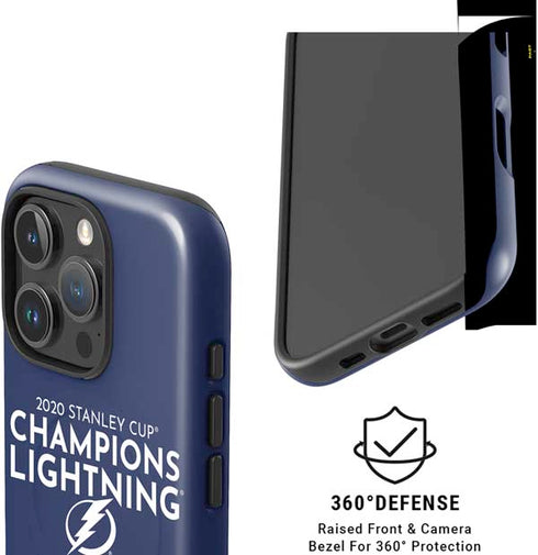 NHL 2020 Stanley Cup Champions Lightning iPhone 16 Pro Max Magsafe Impact Case