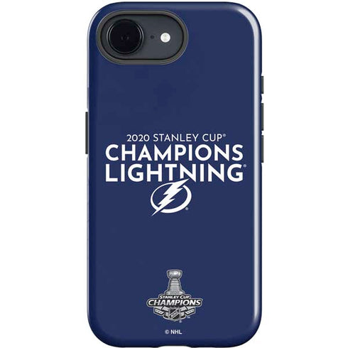 NHL 2020 Stanley Cup Champions Lightning iPhone 16e Impact Case