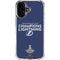NHL 2020 Stanley Cup Champions Lightning iPhone 17 Clear Case