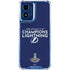 NHL 2020 Stanley Cup Champions Lightning Moto G Play 4G (2024) Clear Case