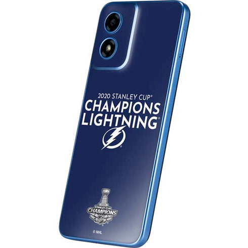 NHL 2020 Stanley Cup Champions Lightning Moto G Play 4G (2024) Skin