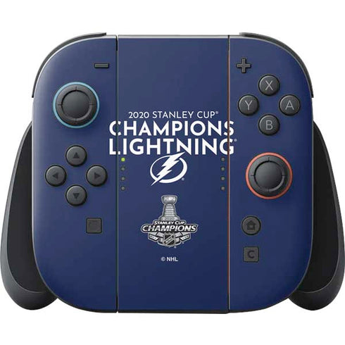 NHL 2020 Stanley Cup Champions Lightning Nintendo Skins