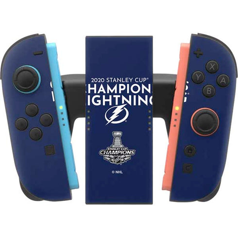 NHL 2020 Stanley Cup Champions Lightning Nintendo Switch 2 (2025) Joy-Con Controller Skin