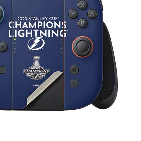 NHL 2020 Stanley Cup Champions Lightning Nintendo Switch 2 (2025) Joy-Con Controller Skin
