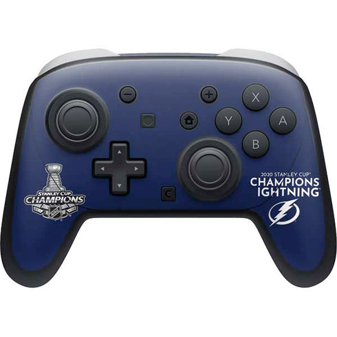 NHL 2020 Stanley Cup Champions Lightning Nintendo Skins