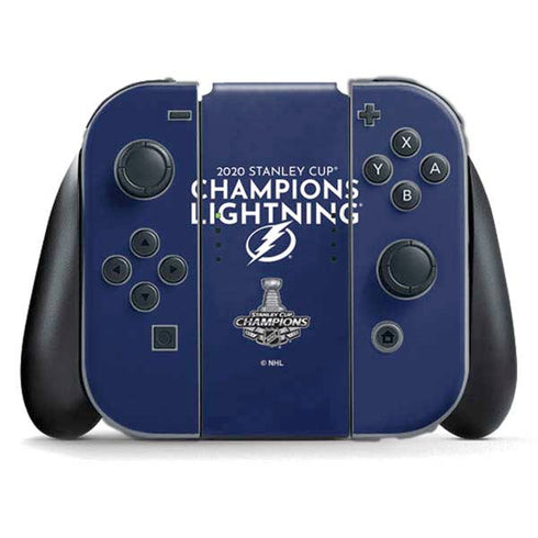NHL 2020 Stanley Cup Champions Lightning Nintendo Skins