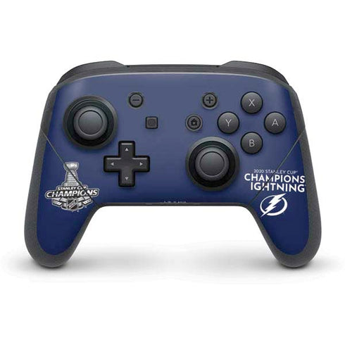 NHL 2020 Stanley Cup Champions Lightning Nintendo Skins